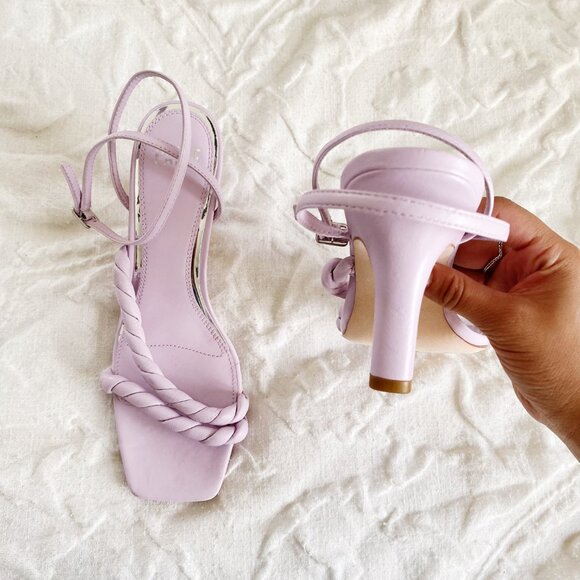 PAIGE Women's Leslie Ankle Strap High Heel Sandals Size 9 - Picture 6 of 8